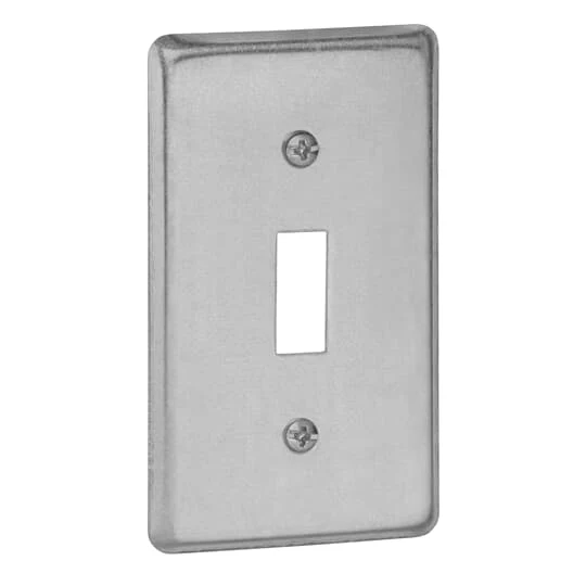 WALLPLATE STEEL 4X2-1/8" 1/4" RAISED PRE-GALVANIZED