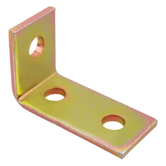 FITTING CHANNEL 90D 3-1/2X2-1/4" 3-HOLE HDG