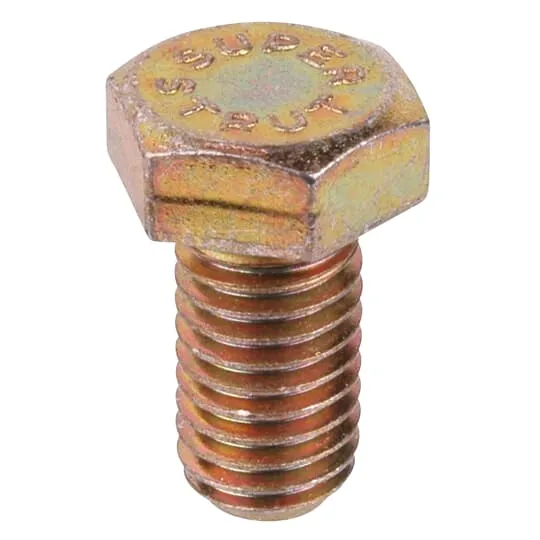 CAP SCREW HEX HEAD ELECTROGALV STEEL 3/8X 1"
