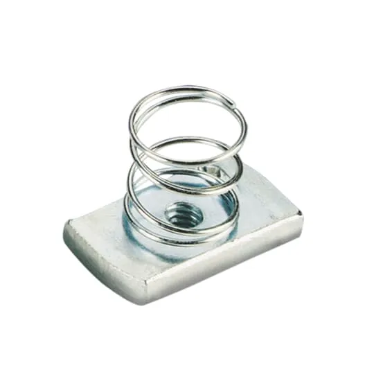 SPRING NUT 3/8"-16 SHORT ELECTRO GALVANIZED