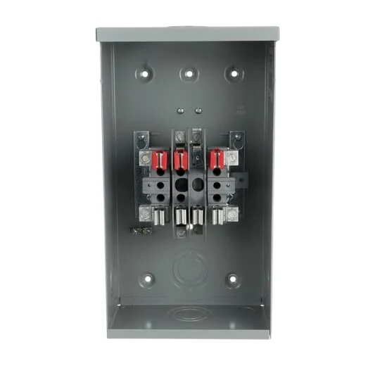 METER SOCKET OVERHEAD POLYPHASE 7-JAW 100A HUB OPENING