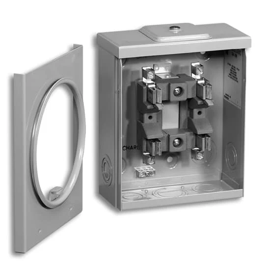 METER SOCKET TRANSF RAT.20A 600V 5-JAW CLOSE ON LEFT SIDE