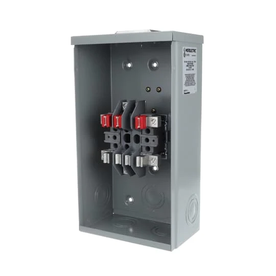METER SOCKET OVERHEAD/UNDGR POLYPHASE 7-JAW 100A 3R