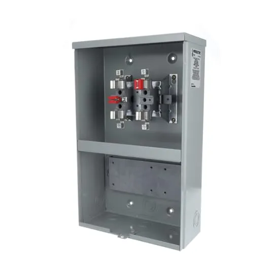METER SOCKET TRANSF RATED 20A 600V 5-JAW 3R ENCLOSURE