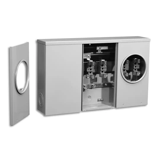 METER SOCKET UNDERGROUND 200A 4-JAW 100A 3POS LEFT HAND