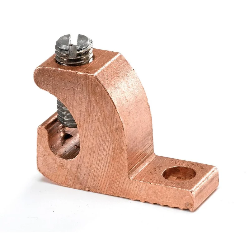 LUG MECHANICAL STRAIGHT LAY-IN 1C #4-#14 COPPER .22" HOLE