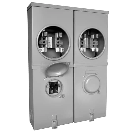 METER SOCKET COMB/OVERHD 200A 4-JAW 4X 100A PRO.22KA