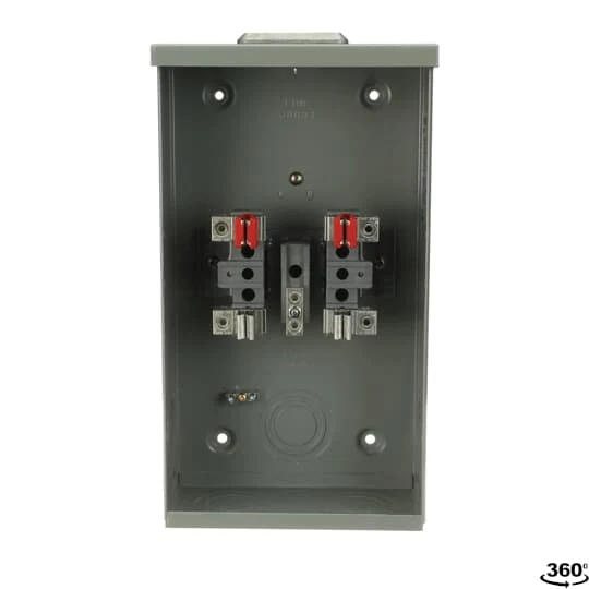METER SOCKET OVERHEAD/UNDERG 4-JAW 100A 1" INS. NEUTRAL