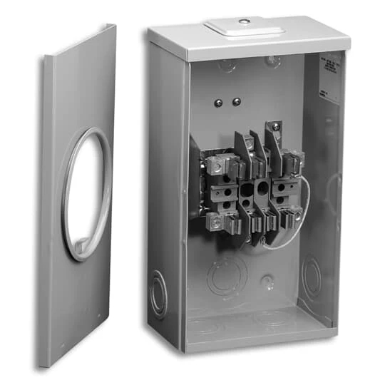 METER SOCKET OVERHEAD/UNDGR POLYPHASE 7-JAW 100A 3R