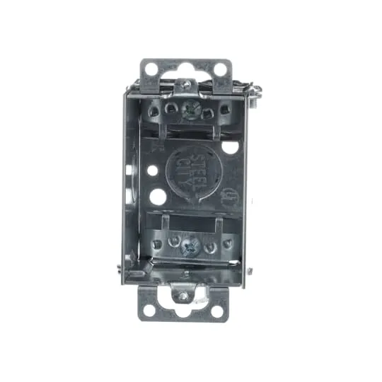 BOX METAL 1G 3X 2X 2-1/2"D GANGABLE