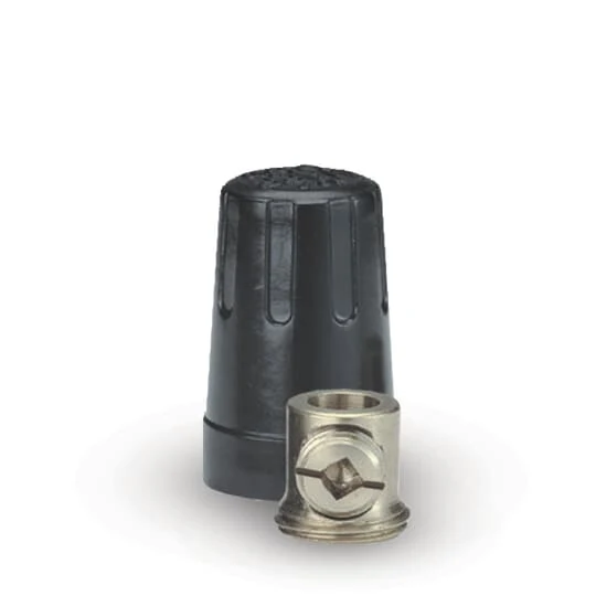 CONNECTOR WIRE SOCKET-HD SCREW 2C#14 TO 2C#10 500/P BLK