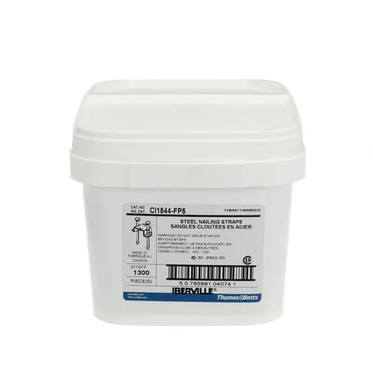 CABLE NAILING STAPLE 0.51"W X 0.25"H STEEL