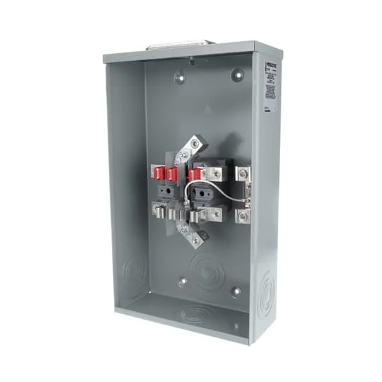 METER SOCKET OVERHEAD POLYPHASE 7-JAW 200A HUB OPENING