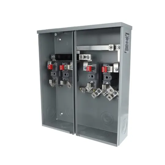 METER SOCKET OVERHEAD/UNDGR 200A 4-JAW 200A 2P BC
