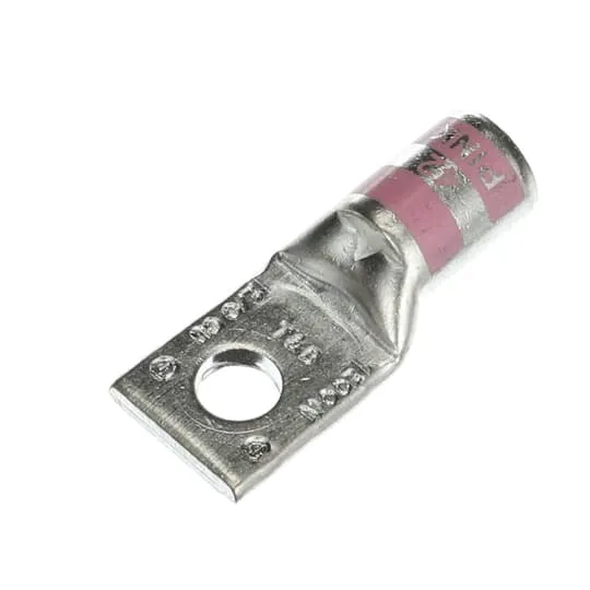 LUG COMPRESSION #1/0 COPPER WIRE 5/16" HOLE PINK