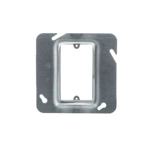 COVER METAL SQUARE 4-11/16" 3/4" RAISED FOR 1-DEVICE
