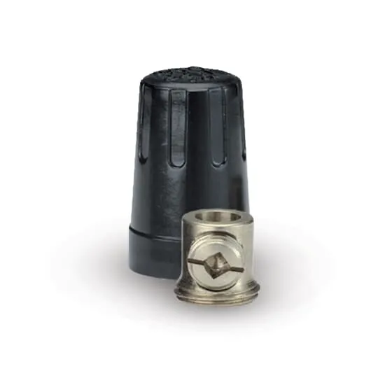 CONNECTOR WIRE SOCKET-HD SCREW 2C#18 TO 3C#14 100/P BLK