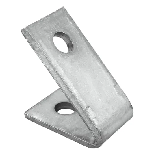 FITTING CHANNEL 45D CLOSED 3-1/2X 2-1/2" 2-HOLE HDG