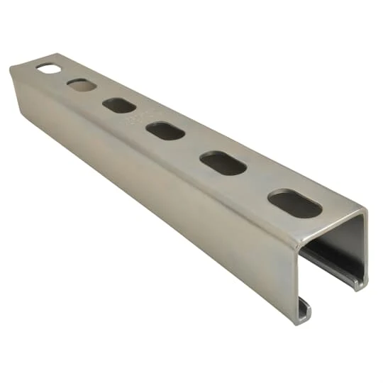 CHANNEL HALF SLOT PRE-GALVANIZED 10' 13/16X1-5/8"