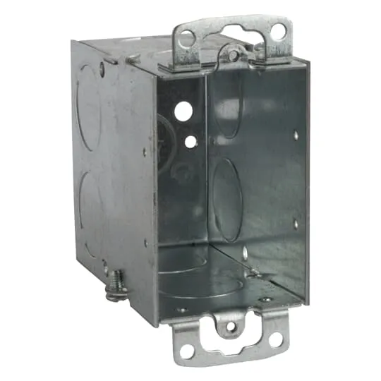 ABB - BOX METAL 1G 3X 2X 3-1/2"D GANGABLE 3/4" KO