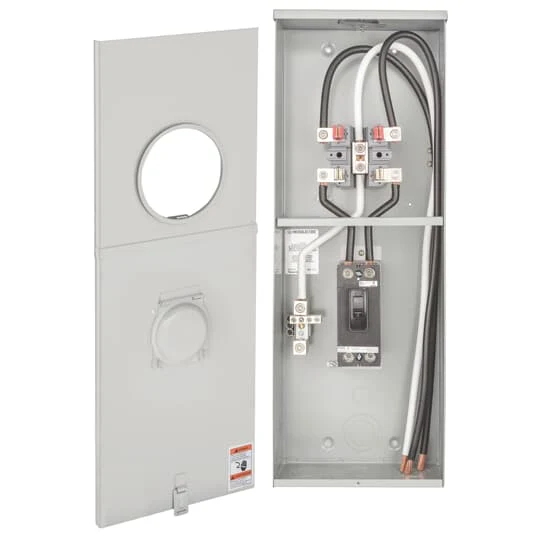 METER SOCKET COMBINATION 4-JAW & 125A 2P 120/240V BREAKER