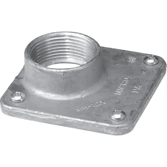 METER HUB 1" ALUMINUM INTERCHANGEABLE