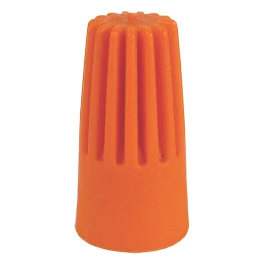 CONNECTOR WIRE NUT FOR 2C#18 TO 3C#14 500/PKG ORANGE