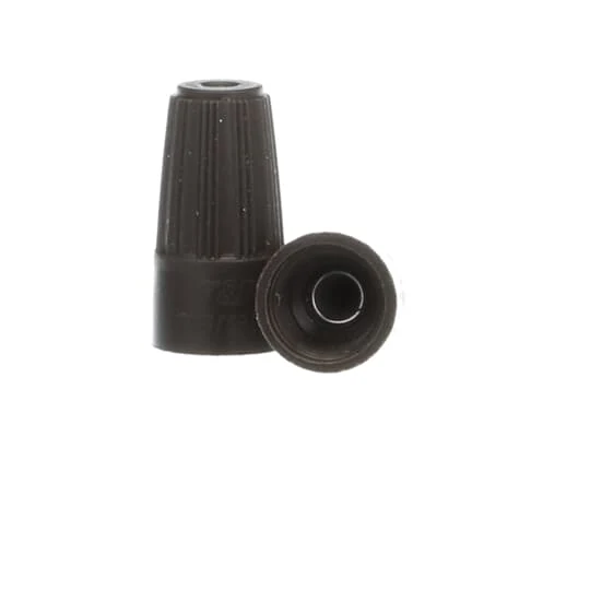 CONNECTOR WIRE NUT 1C#18 TO 2C#12 CU/AL 100/P BROWN