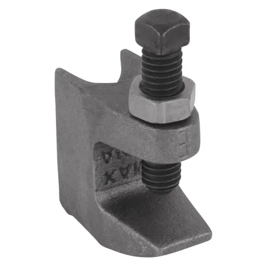 BEAM C-CLAMP 3/4" MAX FLANGE 3/8" ROD ELECTROGALV.