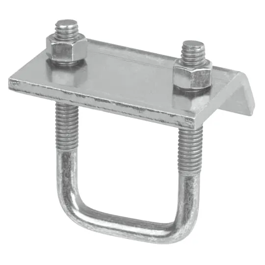BEAM CLAMP U BOLT 3-3/16X3"WIDE ELECTROGALVANIZED