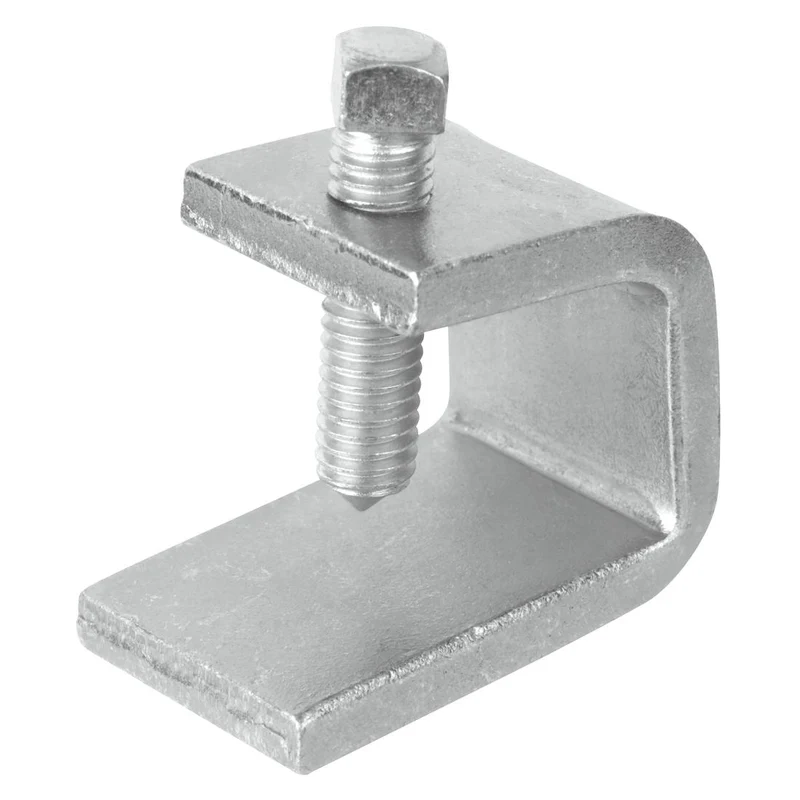 BEAM CLAMP 1-1/4X1-1/4" & 3/8X1-1/2"SET SCREW HDG