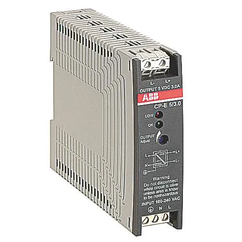 POWER SUPPLY INPUT 100/240VAC OUTPUT 24VDC 0.75A