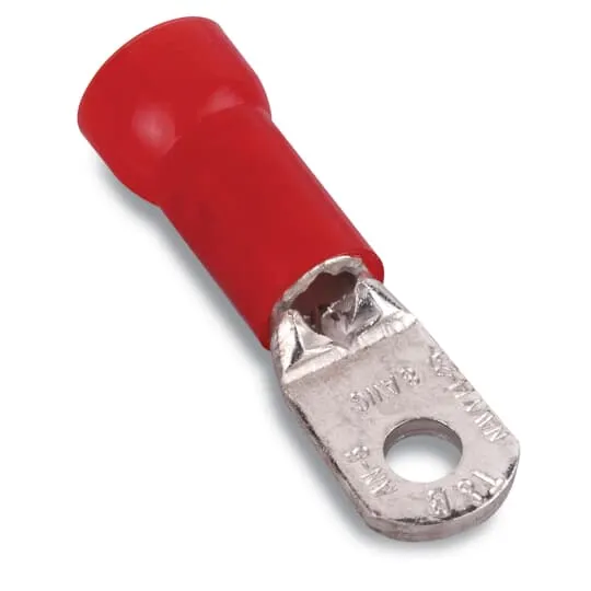TERMINAL RING VINYL #8 WIRE #10 HOLE 200/PK