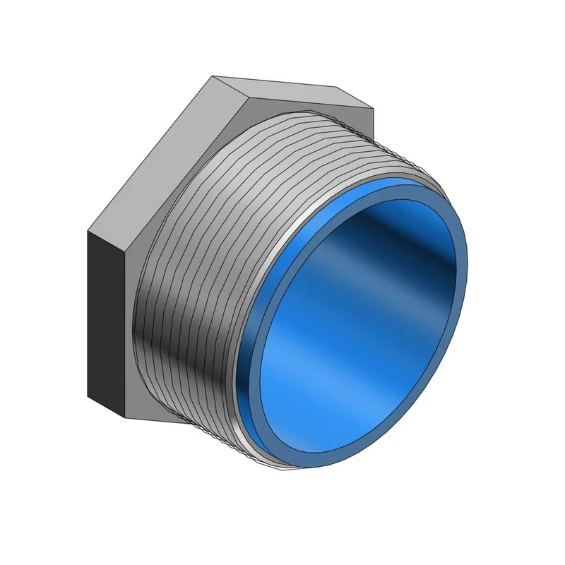 NIPPLE CHASE INSULATED 1/2" IRON