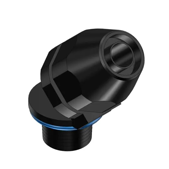 CONNECTOR LIQUIDTIGHT 3/4IN 45D PLASTIC