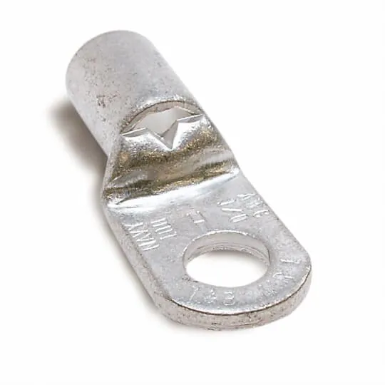 TERMINAL RING NON-INSULATED #4 WIRE 3/8" HOLE