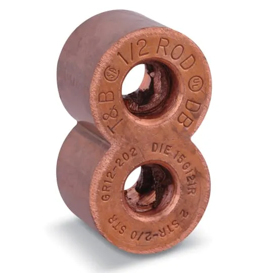 CONNECTOR COMPRESSION #2-2/0 WIRE 3/4" GROUND ROD