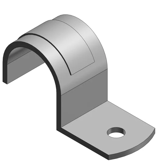 STRAP RIGID 1-HOLE 3/4" STAINLESS STEEL
