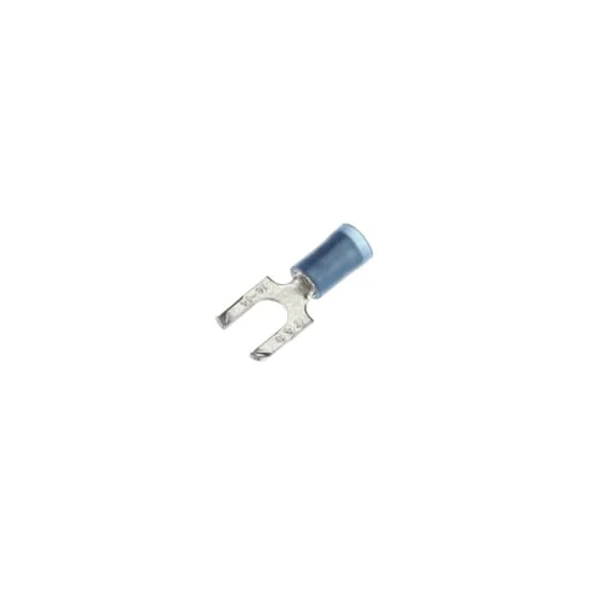 TERMINAL FORK NYLON #18-14 WIRE #10 HOLE 1000/PK BLUE
