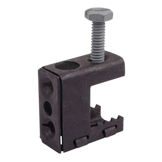 BEAM C-CLAMP 1/2" MAX FLANGE 10-24 & 1/4"-20 THREADS 50LB