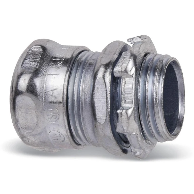 CONNECTOR EMT 3/4" COMPRESSION STEEL