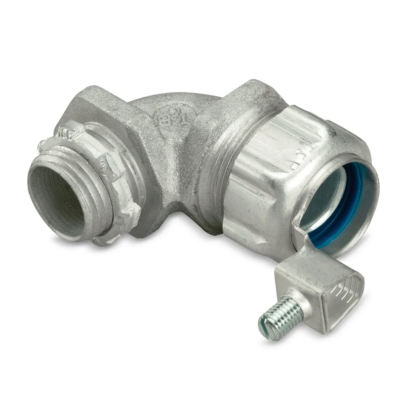 CONNECTOR LIQUIDTIGHT 3/4IN 90D INSULATED IRON
