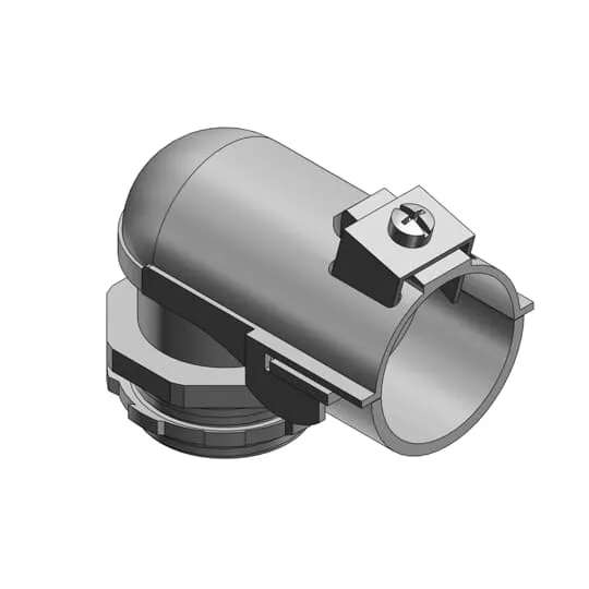CONNECTOR BX/FLEX 3/8" 90D TITE-BITE STEEL