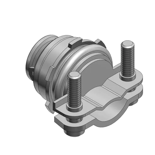 CONNECTOR BX/FLEX 3/8" 2-SCREW STEEL