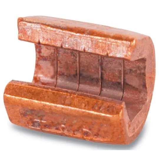 CONNECTOR C-TAP #6 TO 8 MAIN #8 TO 12 TAP COPPER GRAY