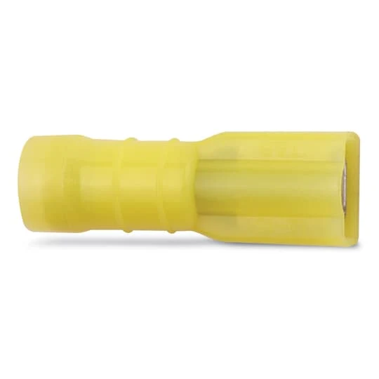 LUG FEMALE DISCONNECT NYLON #12-10 WIRE 50/PK YELLOW
