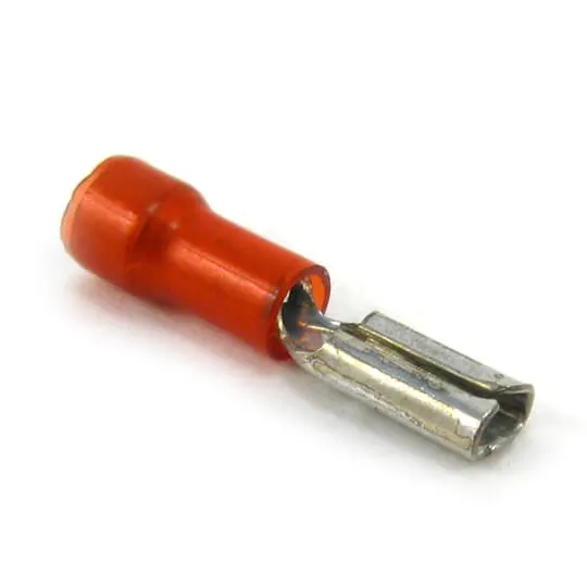 LUG FEMALE DISCONNECT NYLON #22-18 WIRE 100/PK RED