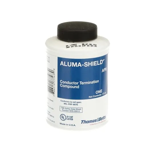 COMPOUND ALUMINUM JOINT 8OZ CONTAINER WITH BRUSH