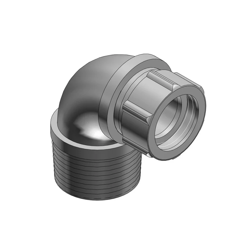 CONNECTOR STRAIN RELIEF 1/2" 90D RANGE 0.250-0.375 IRON