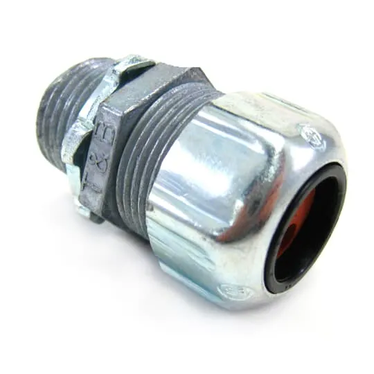CONNECTOR MULTI-HOLE STEEL 2 HOLES CORD 1/2" HUB